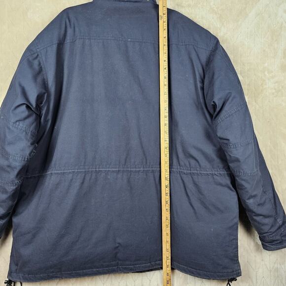 VTG Polo Sport Down Puffer Jacket Mens XXL Utility Chore Canvas Outdoor Gorpcore - Picture 9 of 11